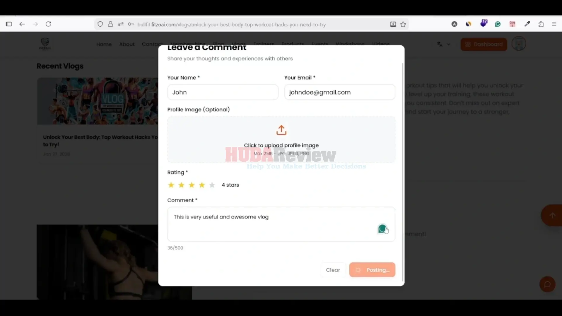 FitZoAI-Demo-26-comments
