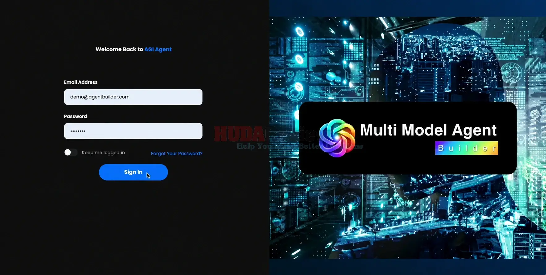 Multi-Models-Agent-Builder-Demo-1-login