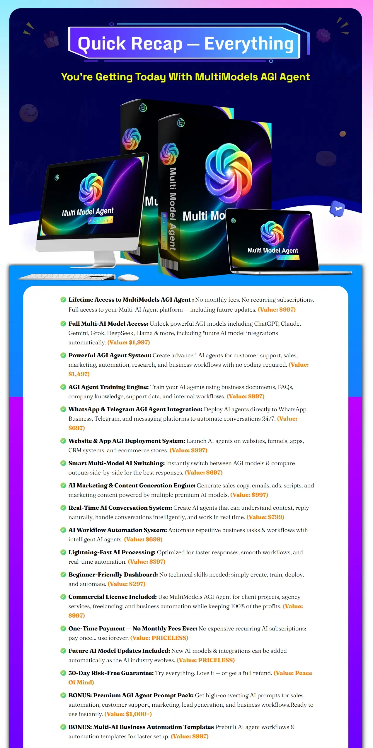 Multi-Models-Agent-Builder-Recap