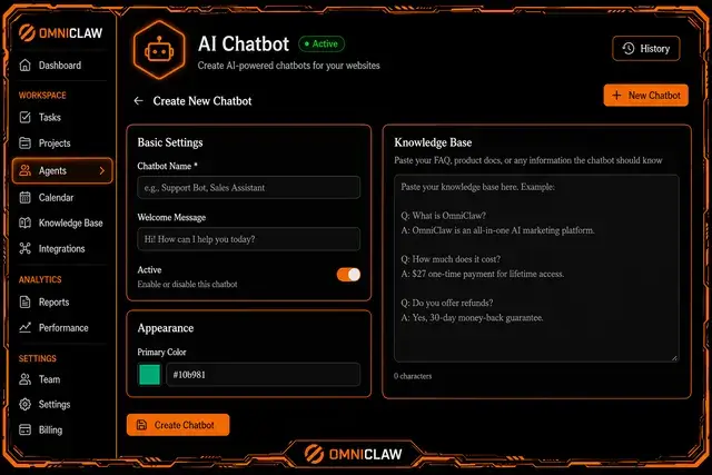 OmniClaw-Feature-22-Chatbot