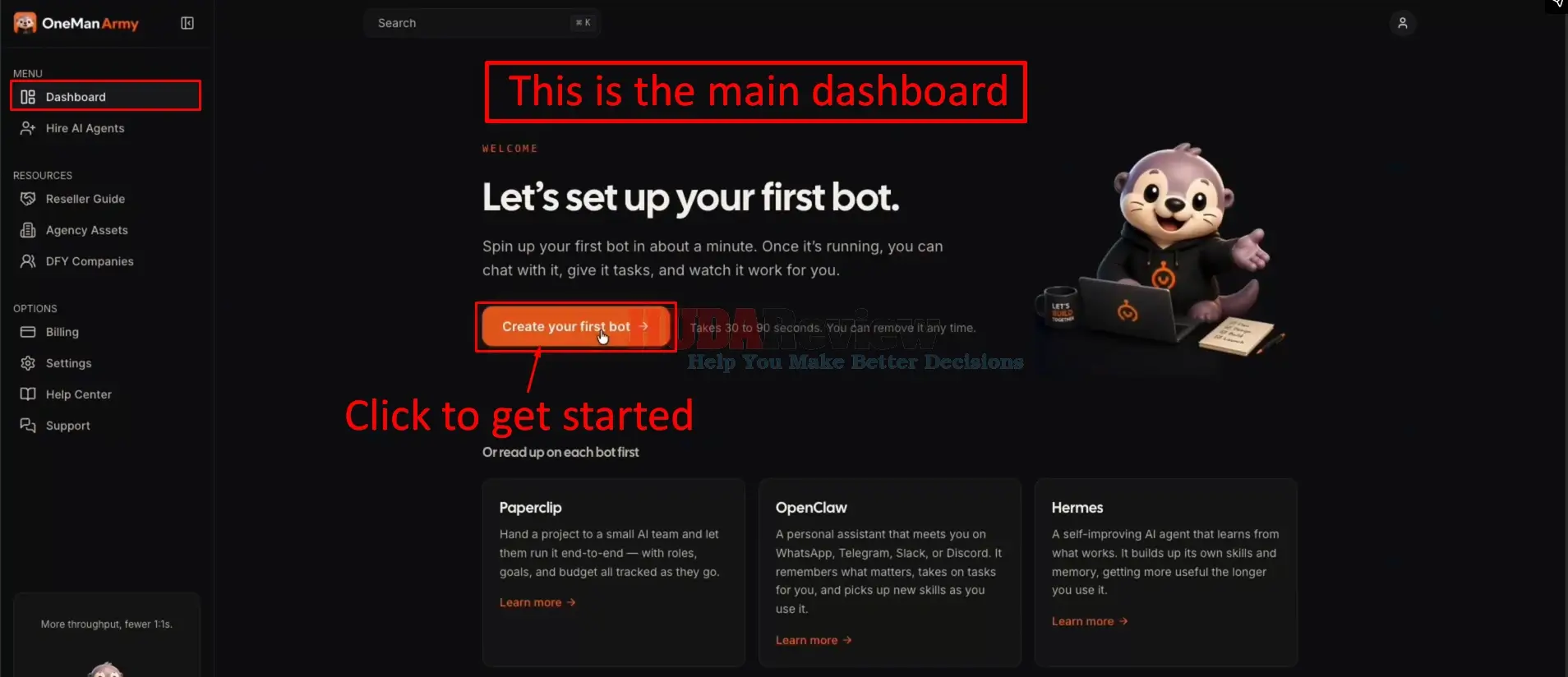 OneManArmy-Demo-1-dashboard