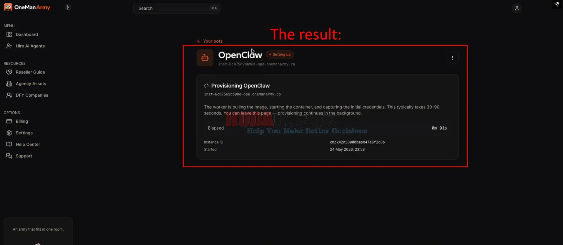 OneManArmy-Demo-8-OpenClaw
