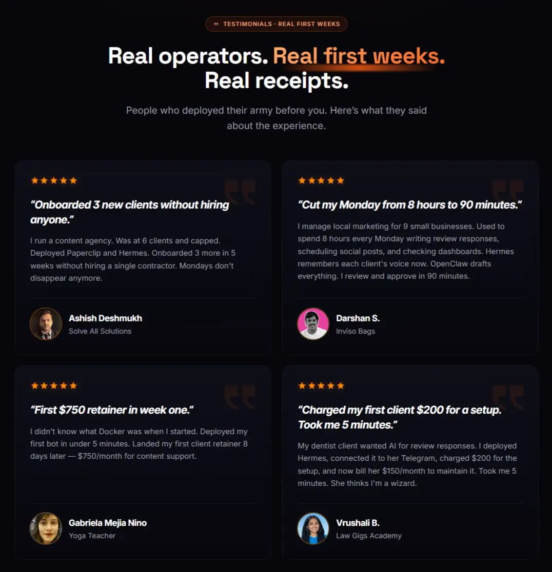 OneManArmy-Feedback