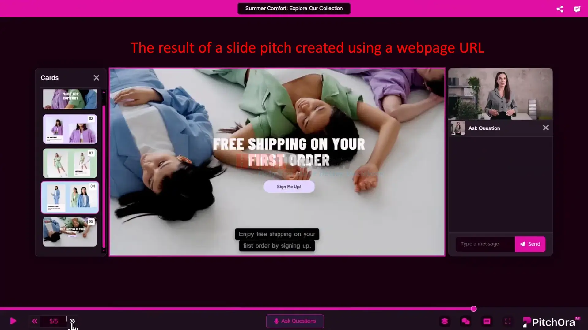 Pitchora-AI-Demo-17-webpage
