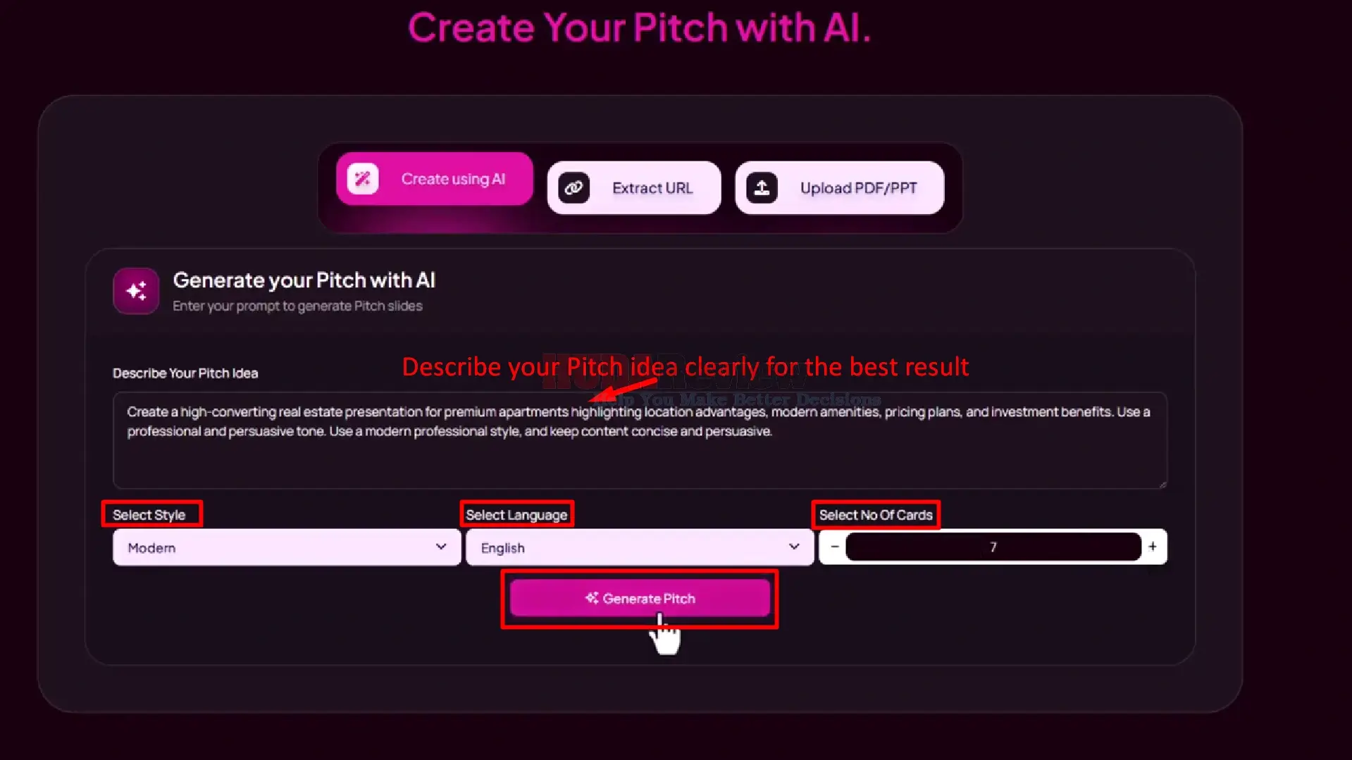 Pitchora-AI-Demo-5-idea
