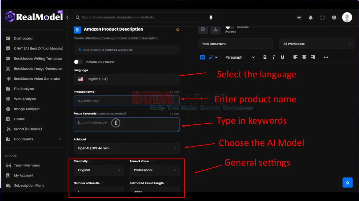 RealModel-AI-Demo-7-language
