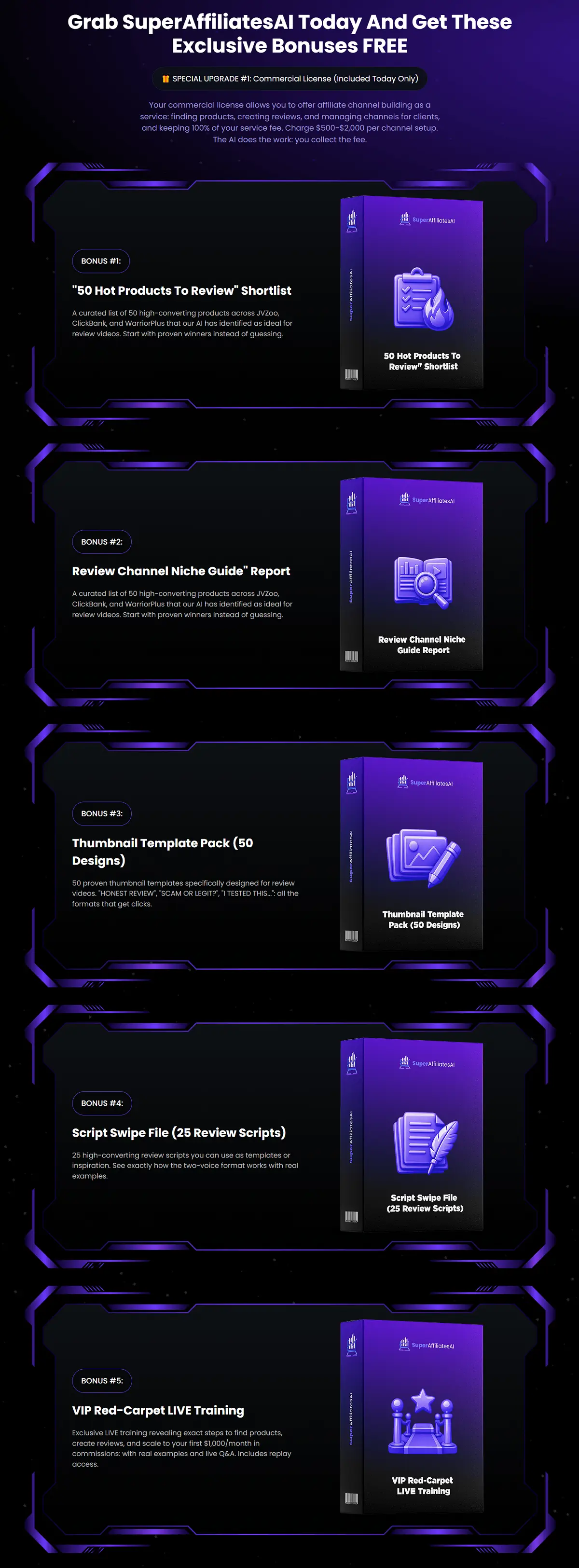 SuperAffiliateAI-Bonuses