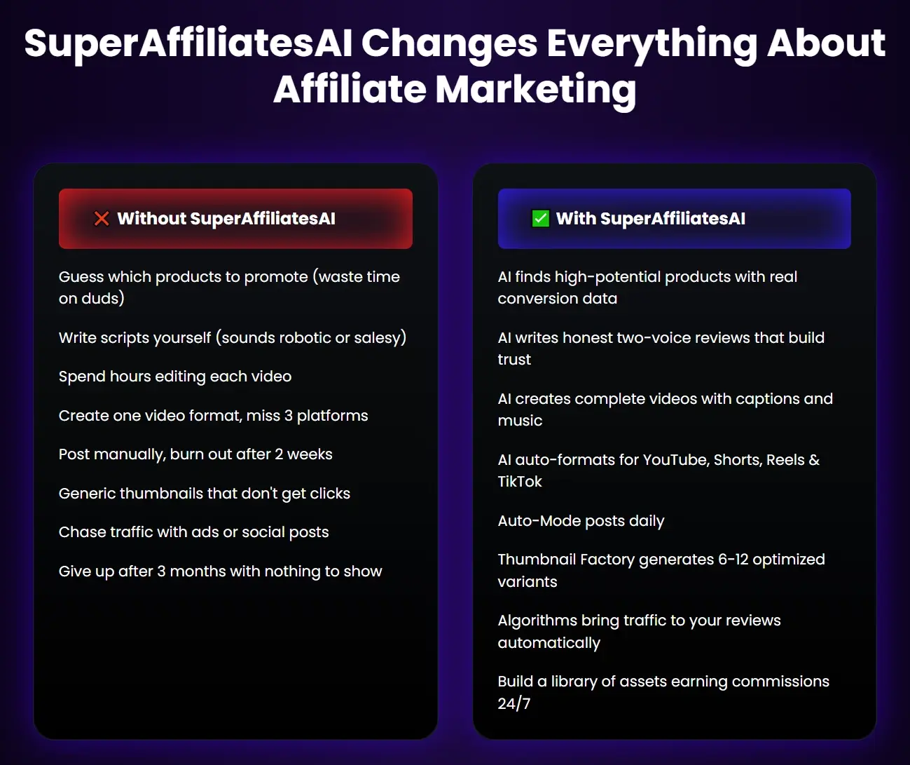 SuperAffiliatesAI-Comparison