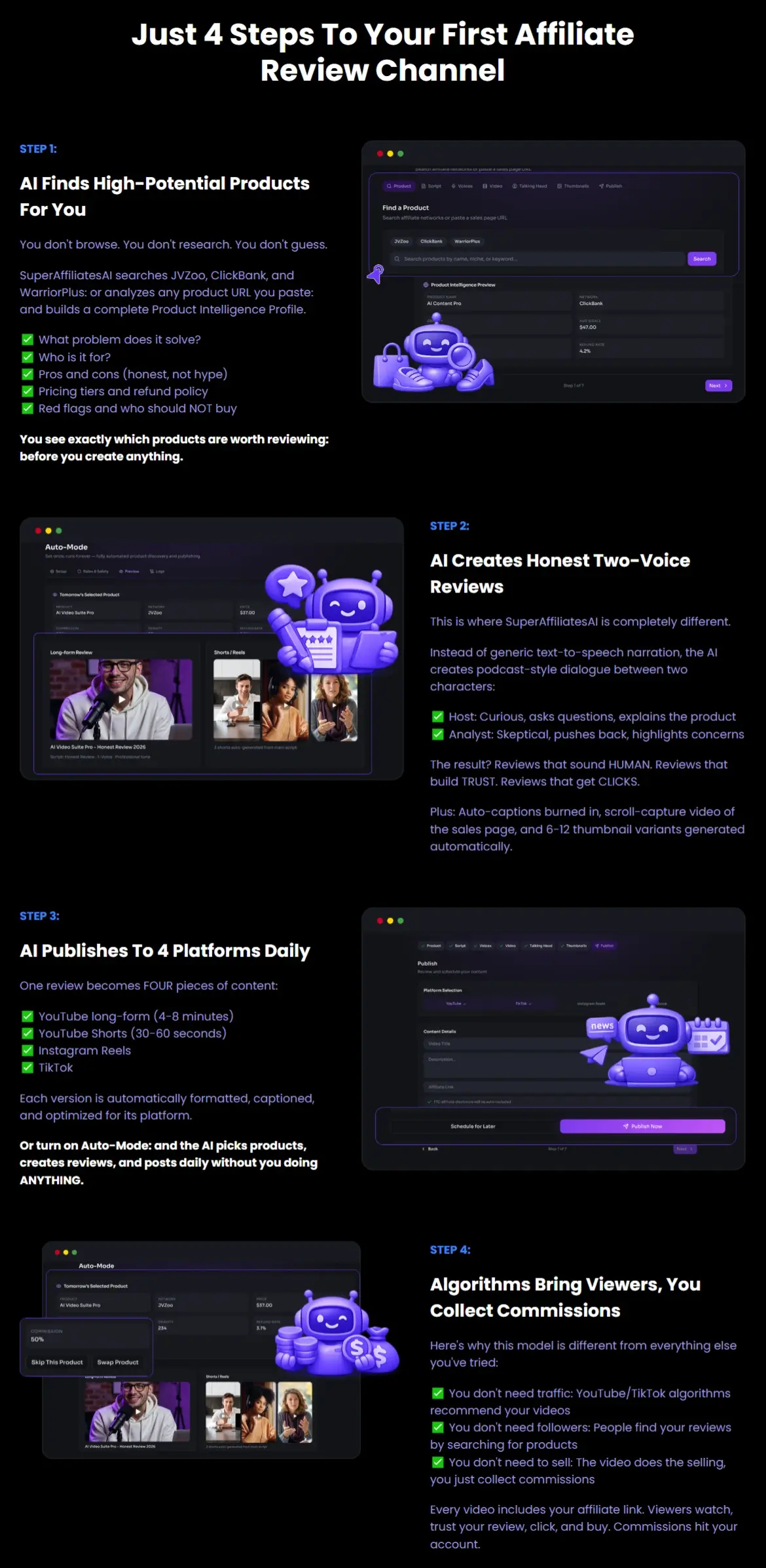 SuperAffiliatesAI-Steps