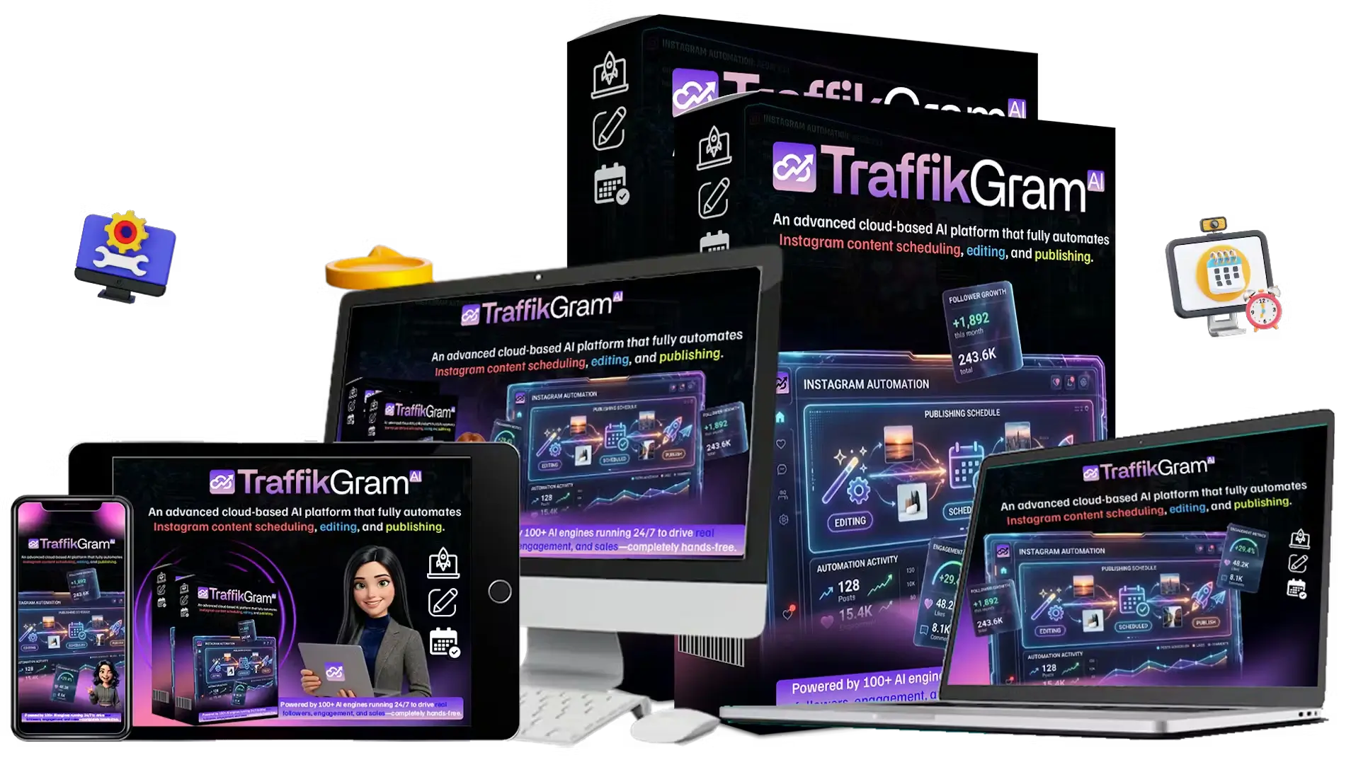TraffikGram-AI-Review-Box