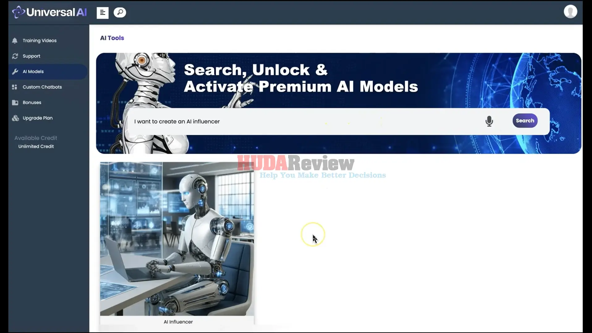 Universal-AI-Demo-2-AI-influencer