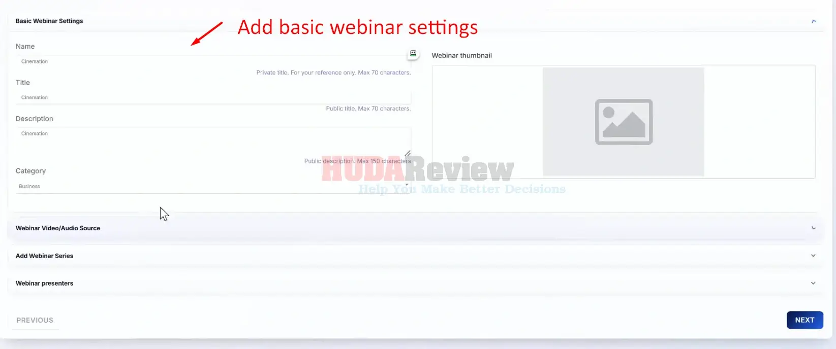 WebinarClones-AI-Demo-2-settings