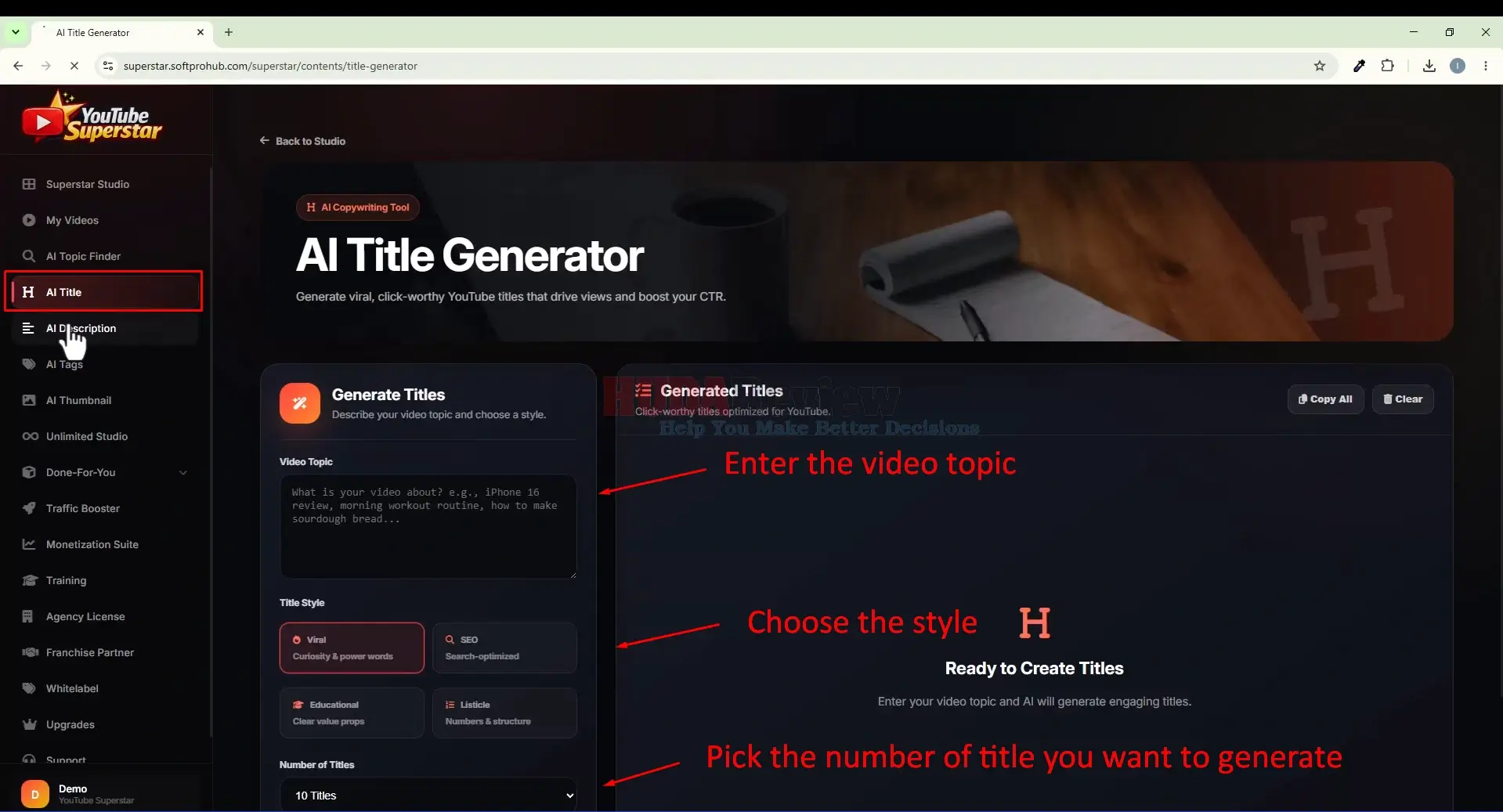 AI-YouTube-SuperStar-Demo-8-style