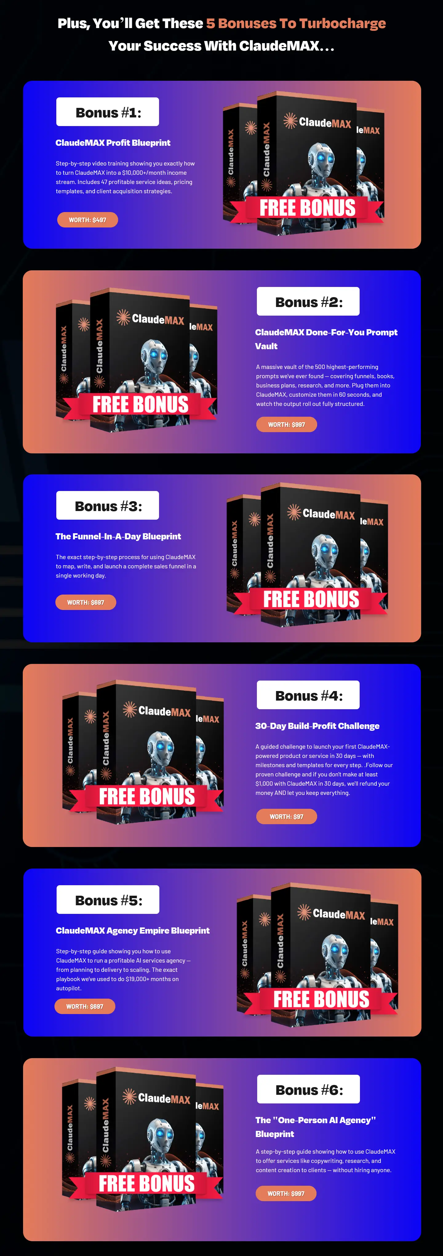 Bonuses