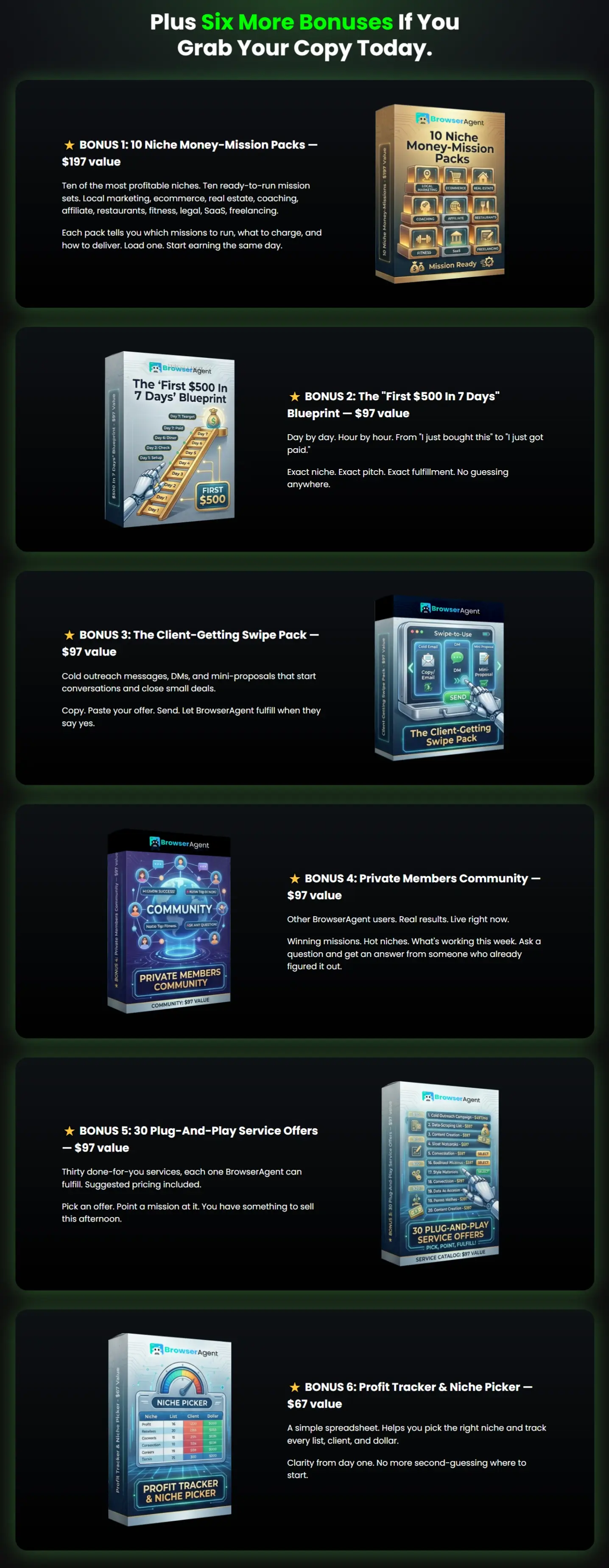 Browser-Agent-Bonuses