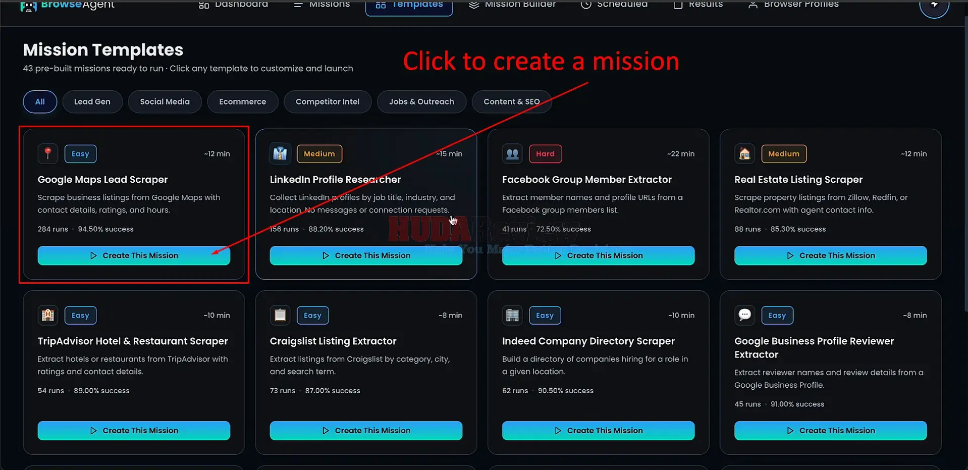 BrowserAgent-Demo-2-Templates