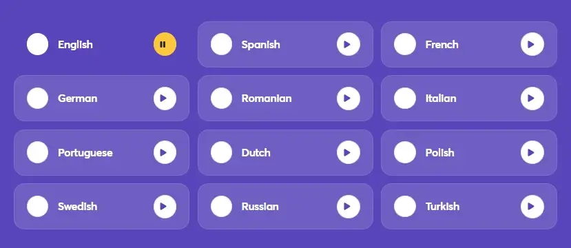 CallFluent-AI-2-Feature-12-Language