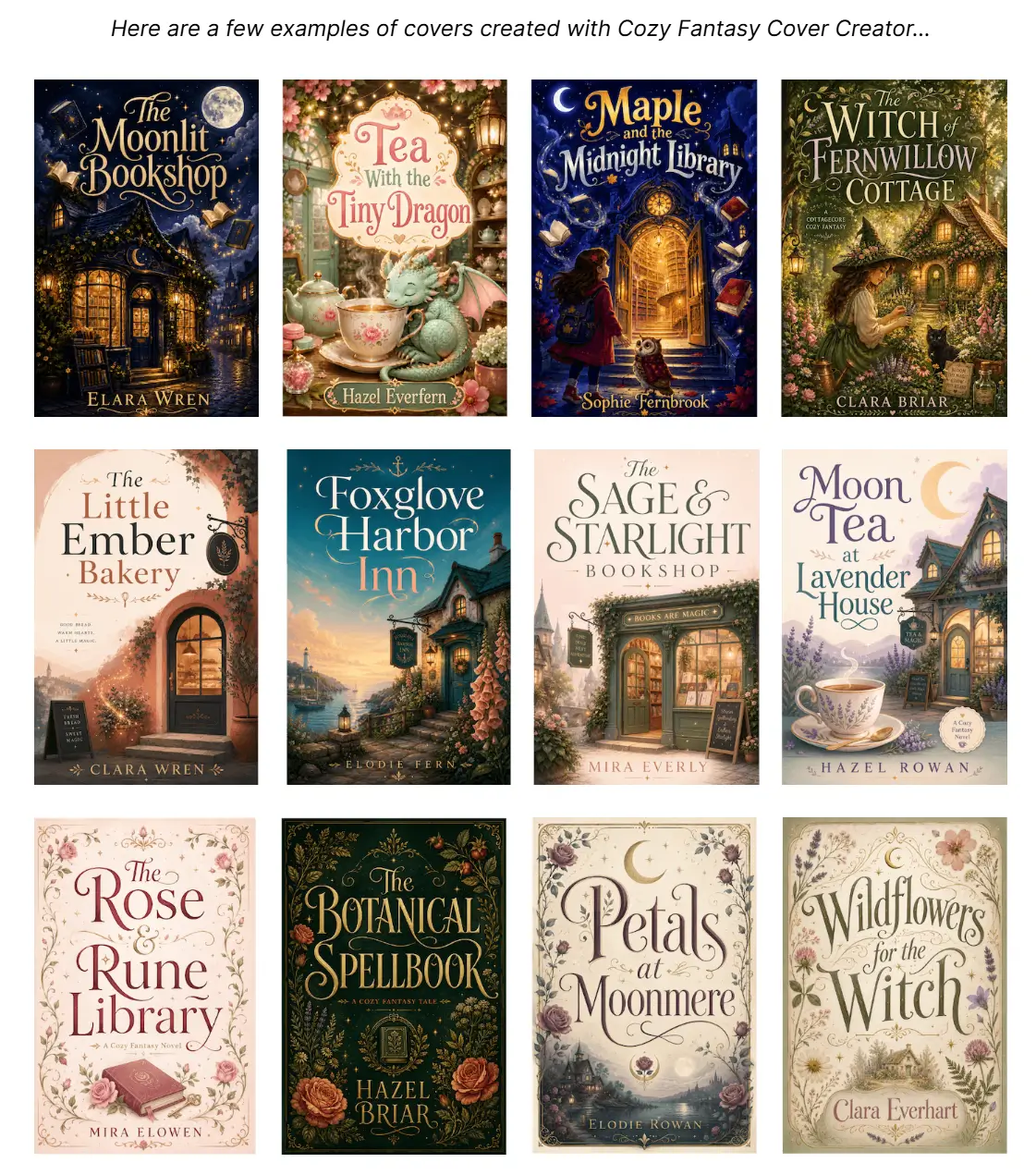 Cozy-Fantasy-Cover-Creator-Review-Samples