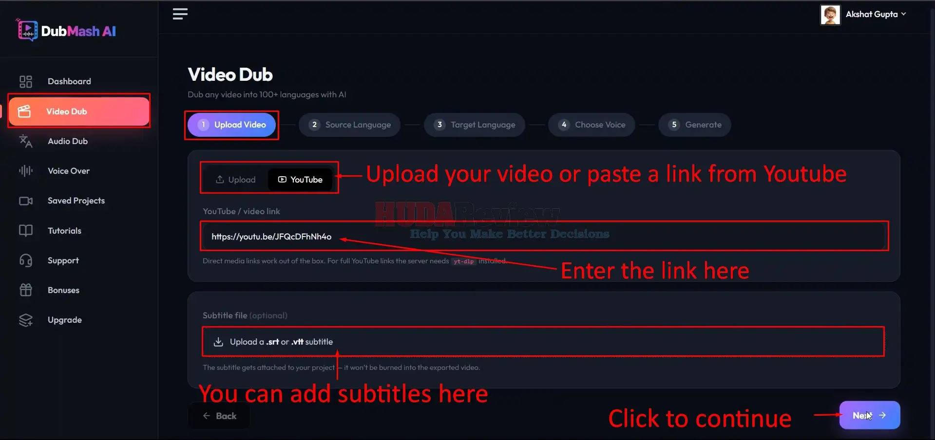 DubMash-AI-Demo-2-video