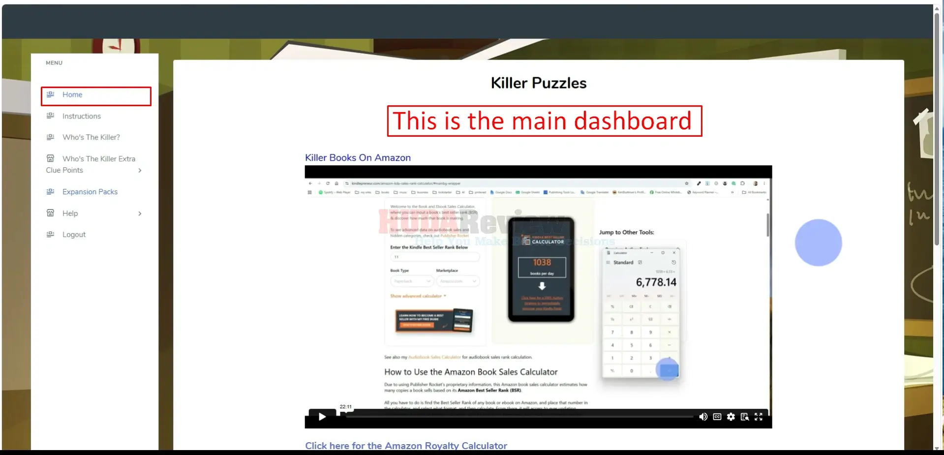 Find-The-Killer-Puzzle-Books-Demo-1-Dashboard