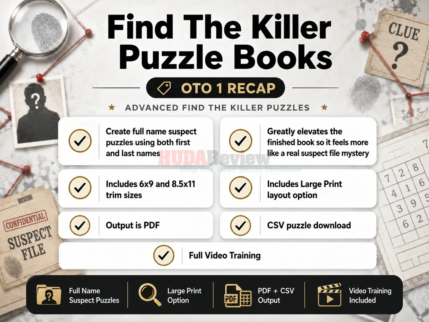 Find-The-Killer-Puzzle-Books-OTO-1-Recap