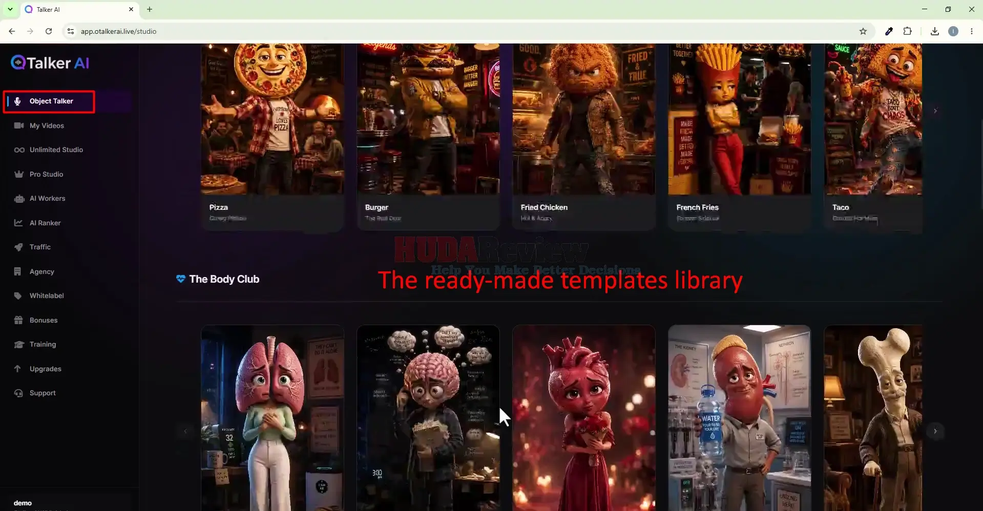 OTalker-AI-Demo-10-library