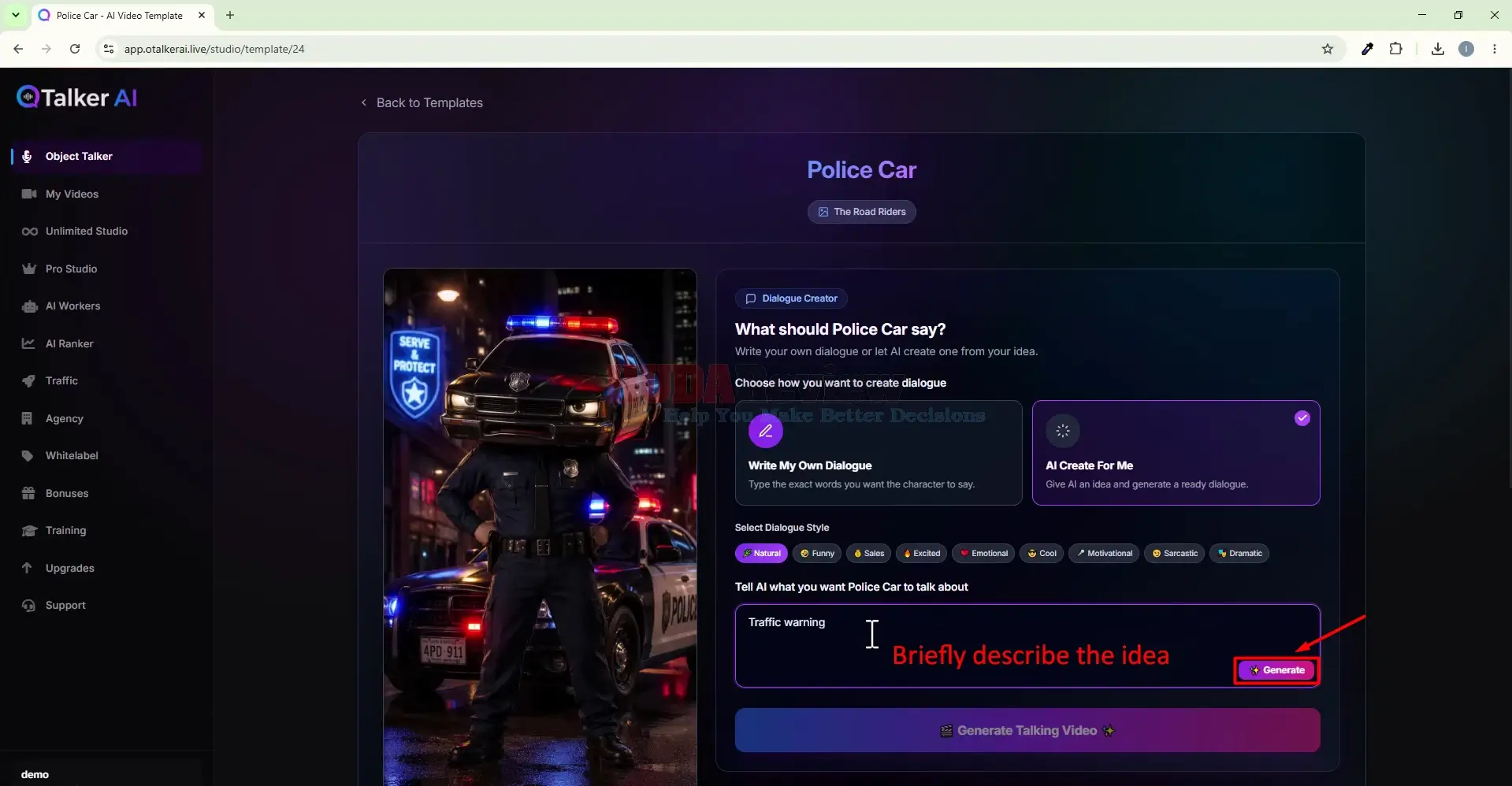 OTalker-AI-Demo-14-idea
