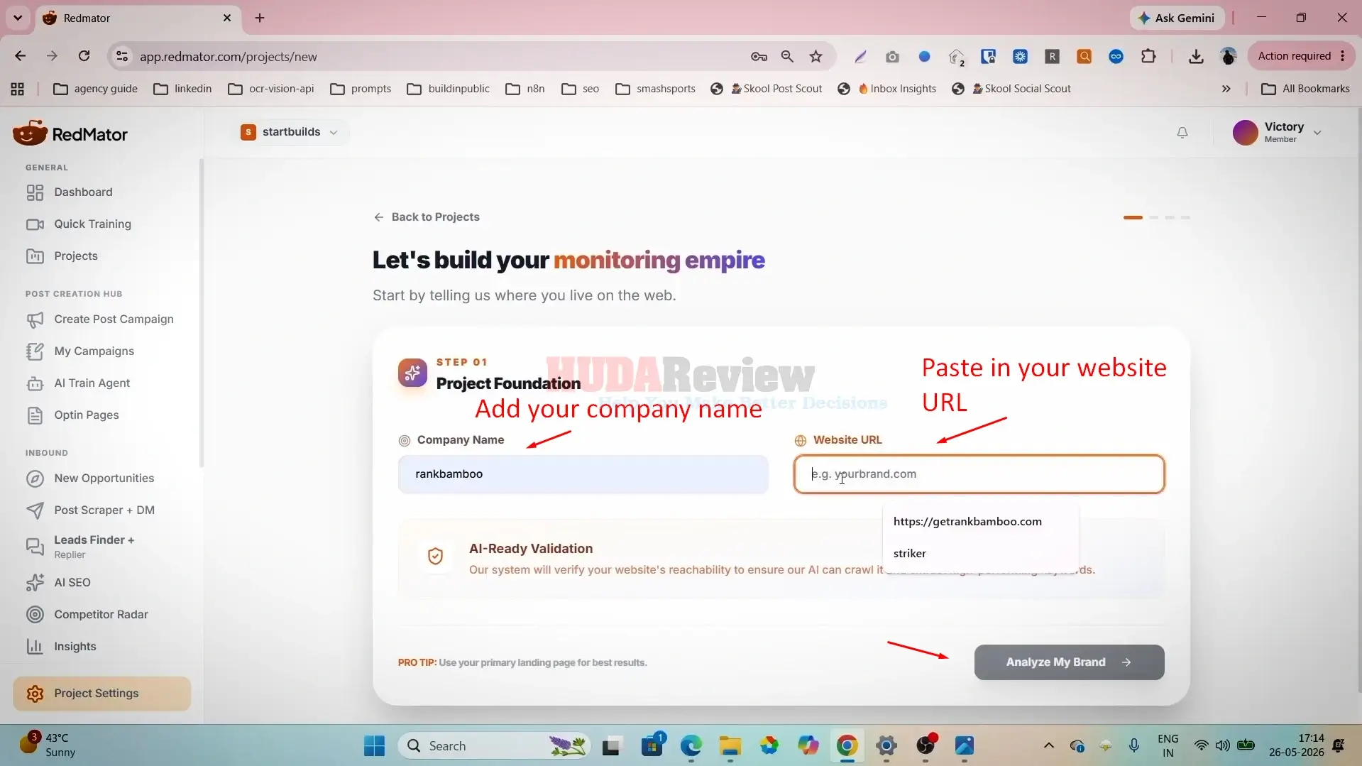 Redmator-Demo-3-Analyze