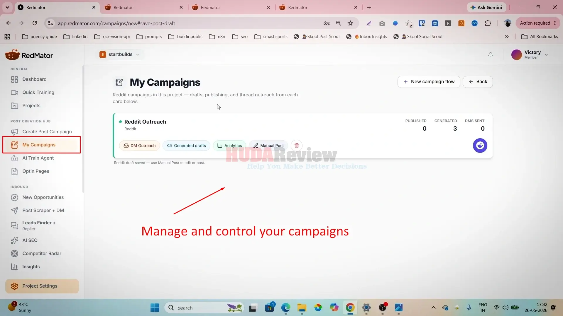Redmator-Demo-9-Campaigns