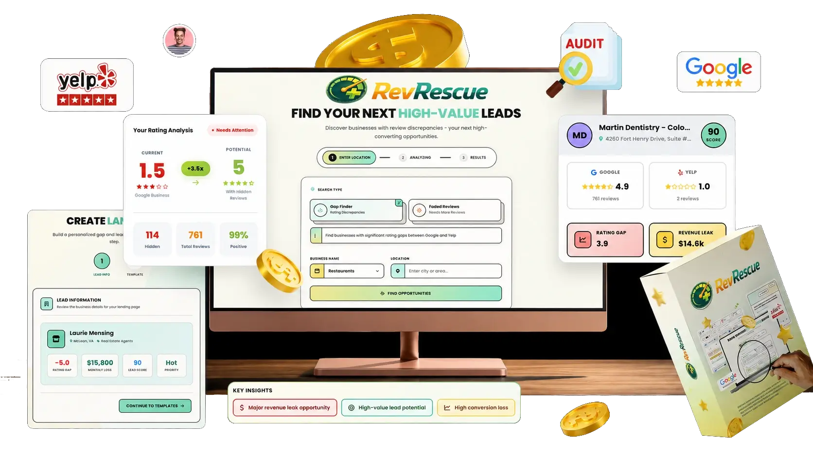 RevRescue-AI-Review-Box