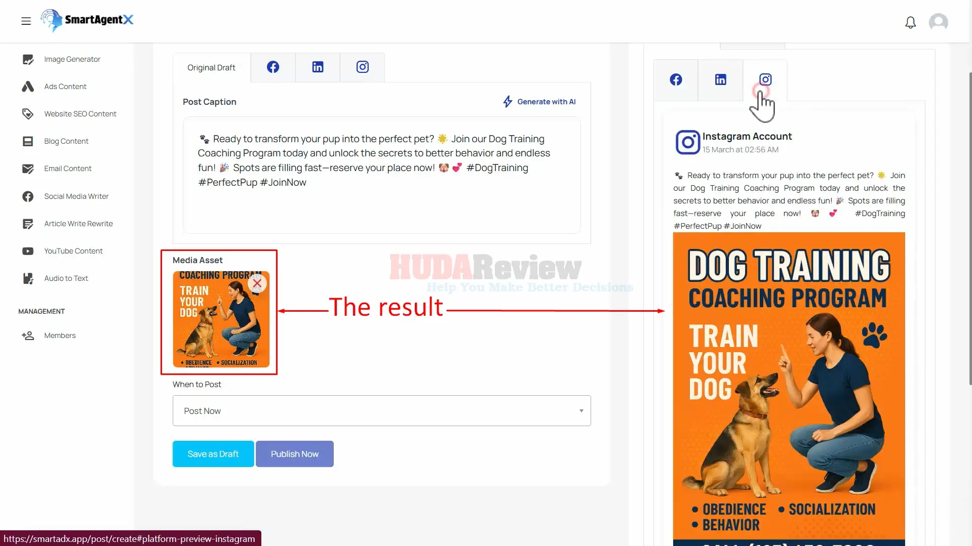 SmartAgentX-Demo-9-Result