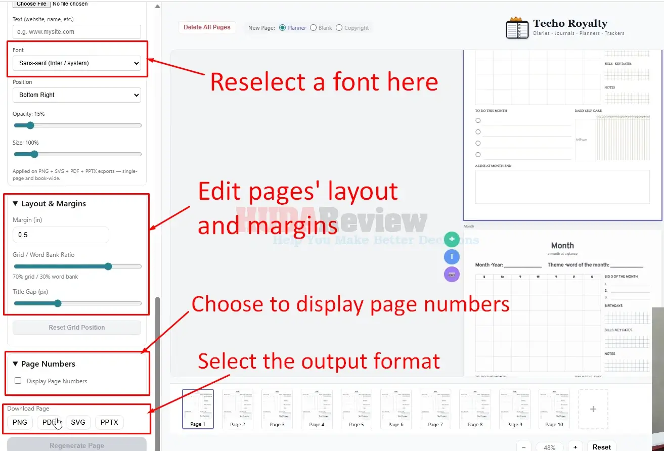 Techo-Royalty-Demo-6-Font