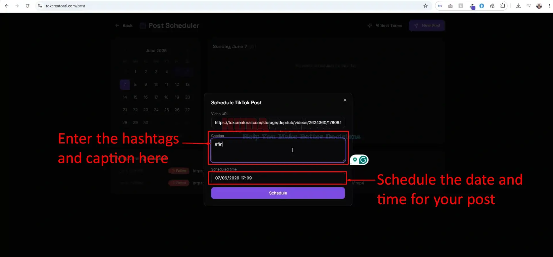 TokCreator-Demo-11-date