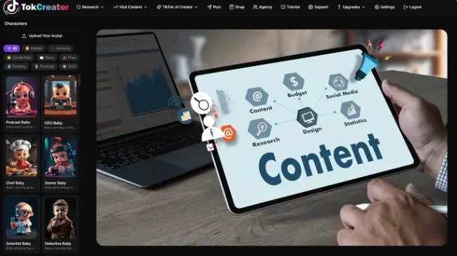 TokCreator-Feature-16-Content