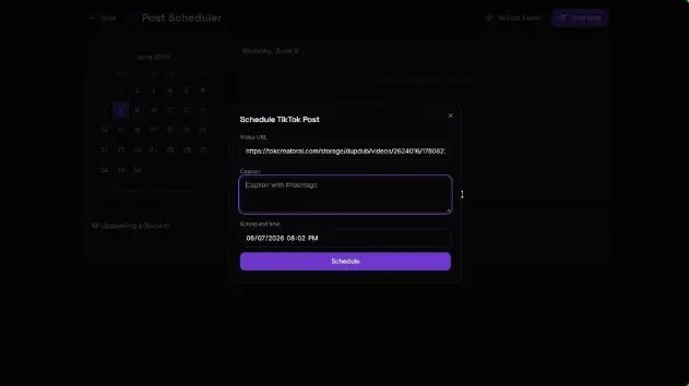 TokCreator-Feature-4-Auto-Posting