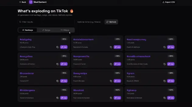 TokCreator-Feature-5-Hashtags