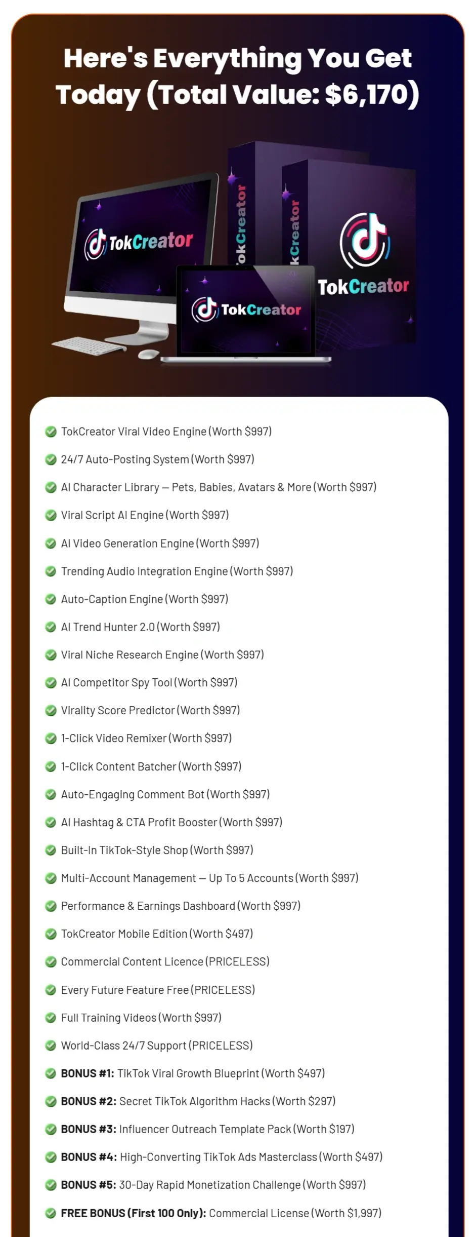 TokCreator-Recap