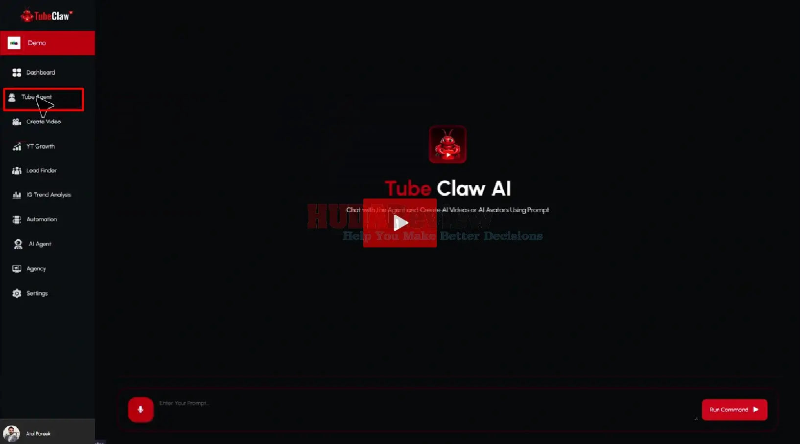 Tube-Claw-AI-Demo-2-AI-Tube-Agent