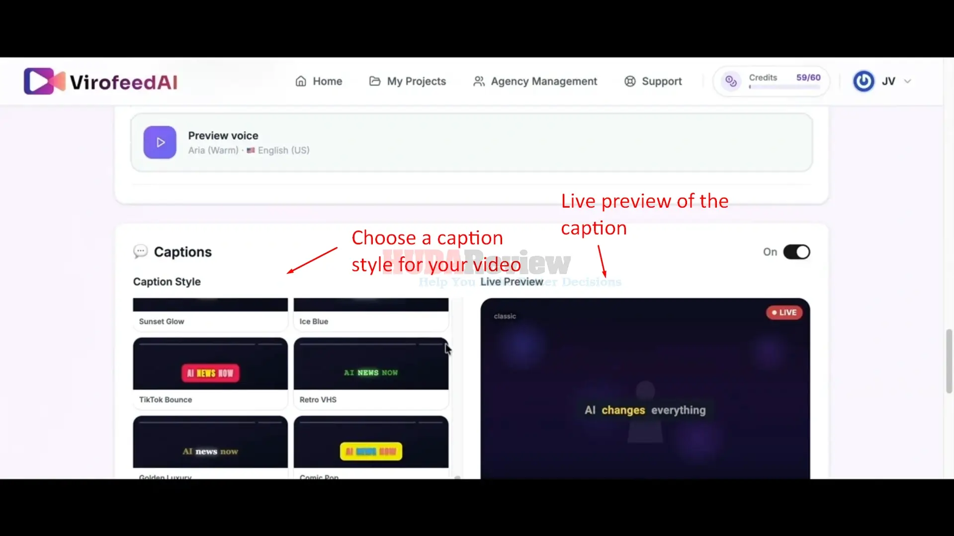 ViroFeed-AI-Demo-10-live