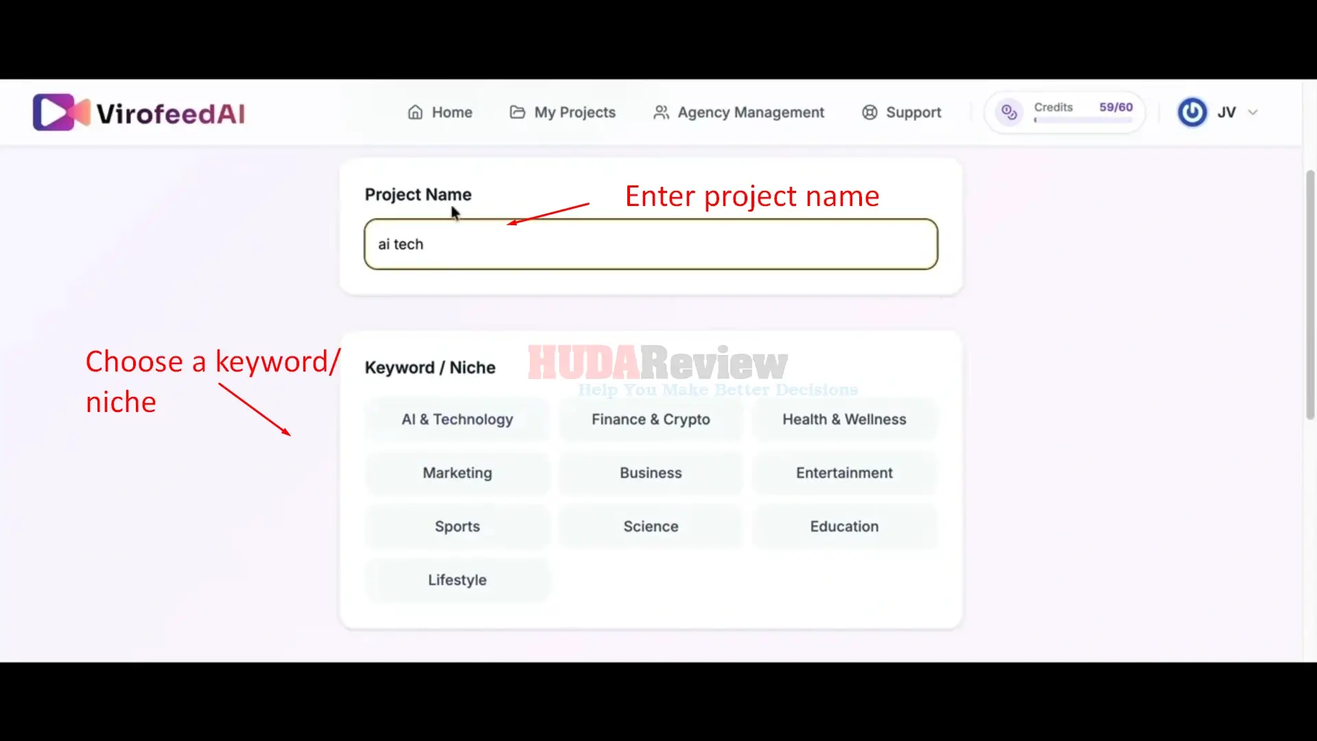 ViroFeed-AI-Demo-2-name