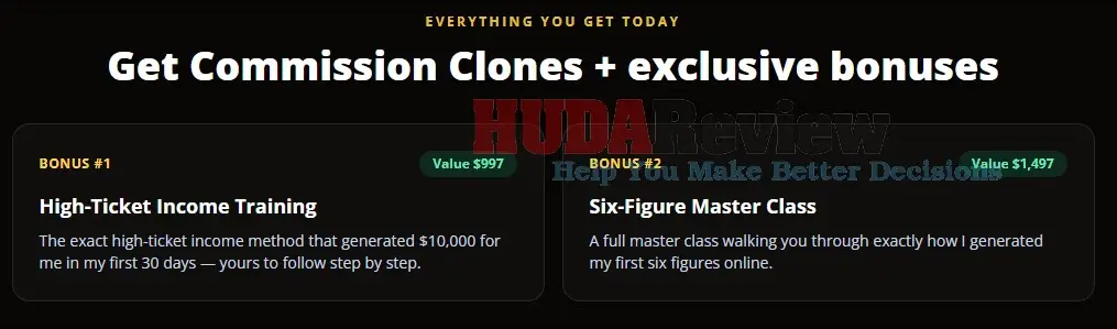 bonuses