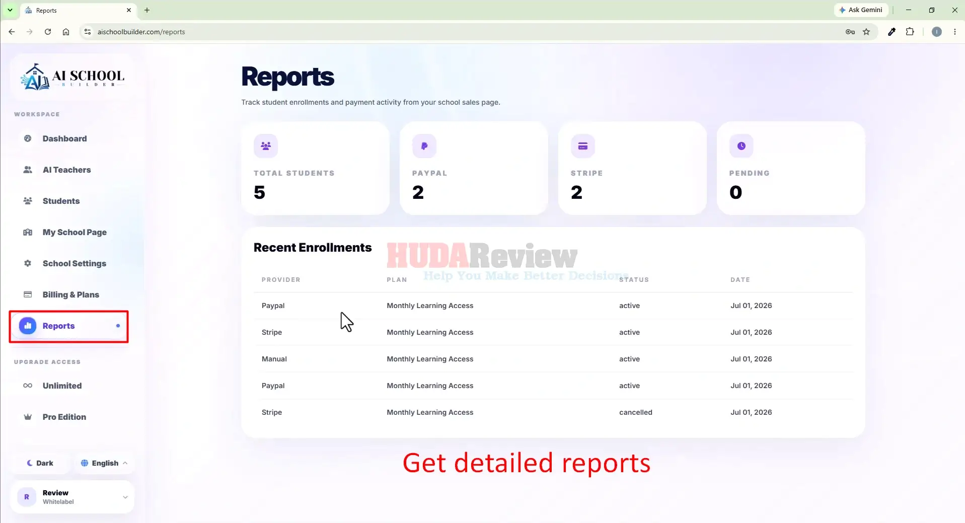 AI-School-Builder-Demo-14-reports