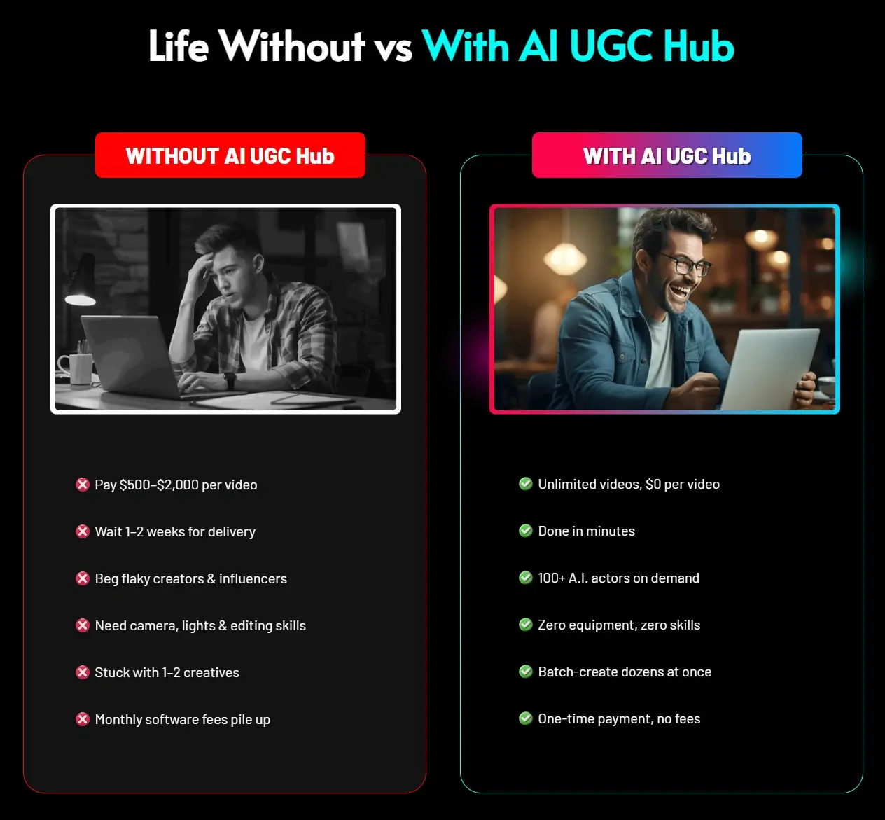 AI-UCG-Hub-Comparison