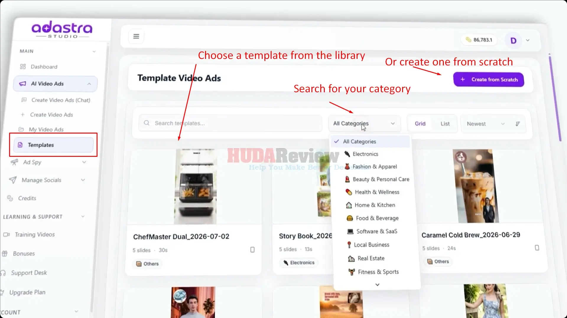 Adastra-Studio-AI-Demo-20-browse