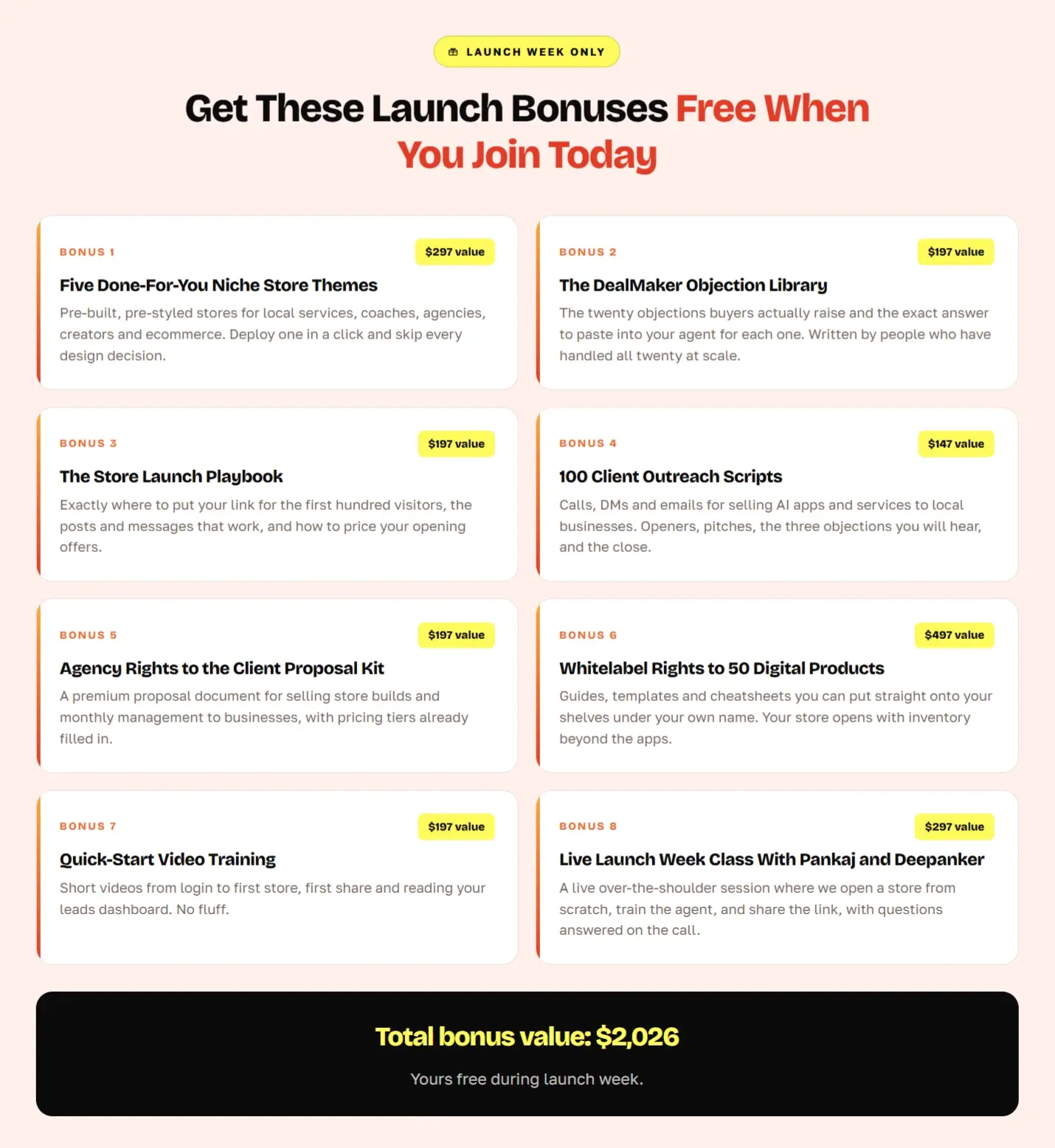 AppsfieldAI-Bonuses