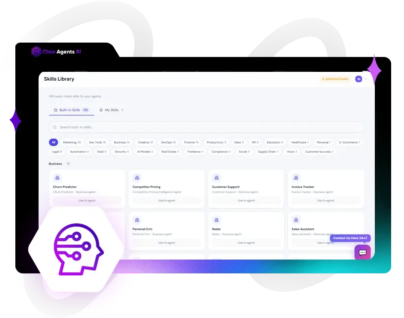 Claw-Agents-AI-Feature-2-workforce