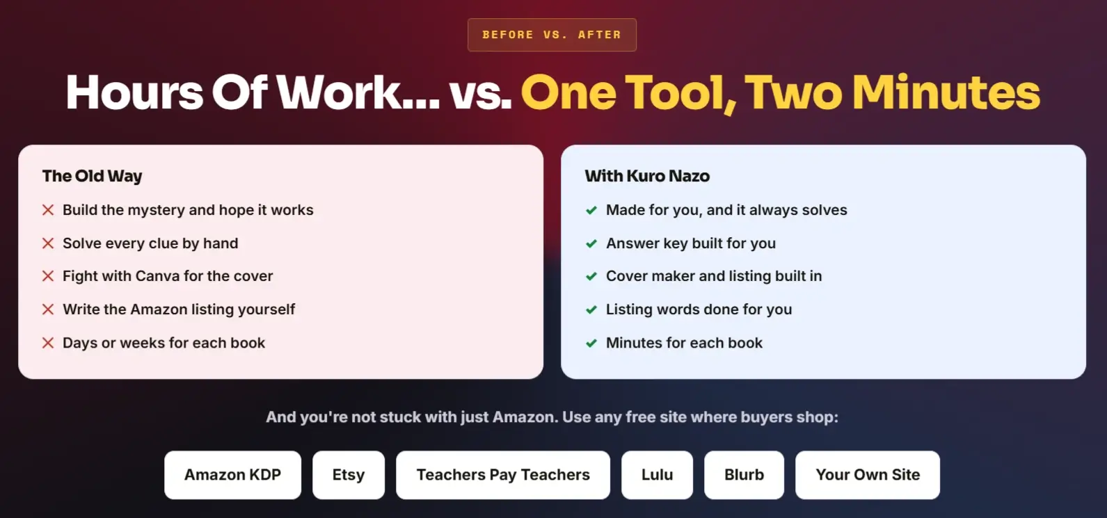 KuroNazo-Comparison