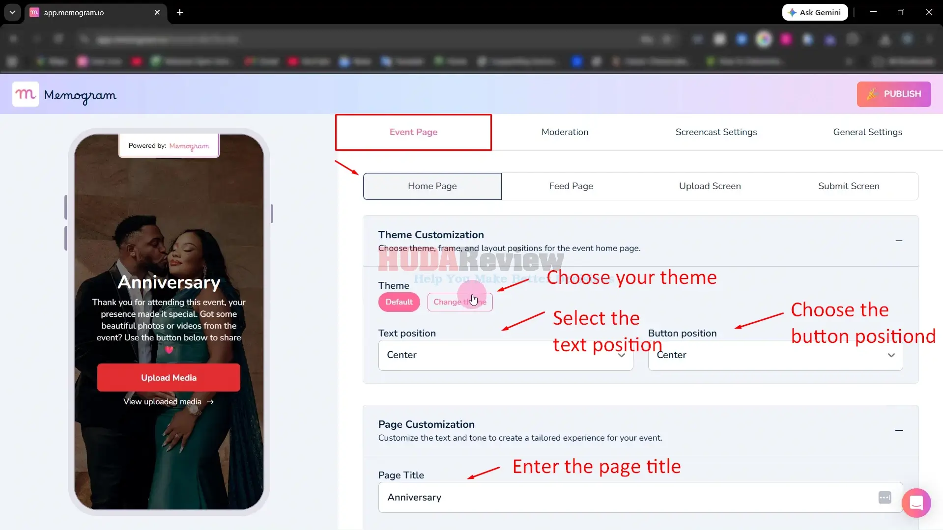 Memogram-Demo-4-theme