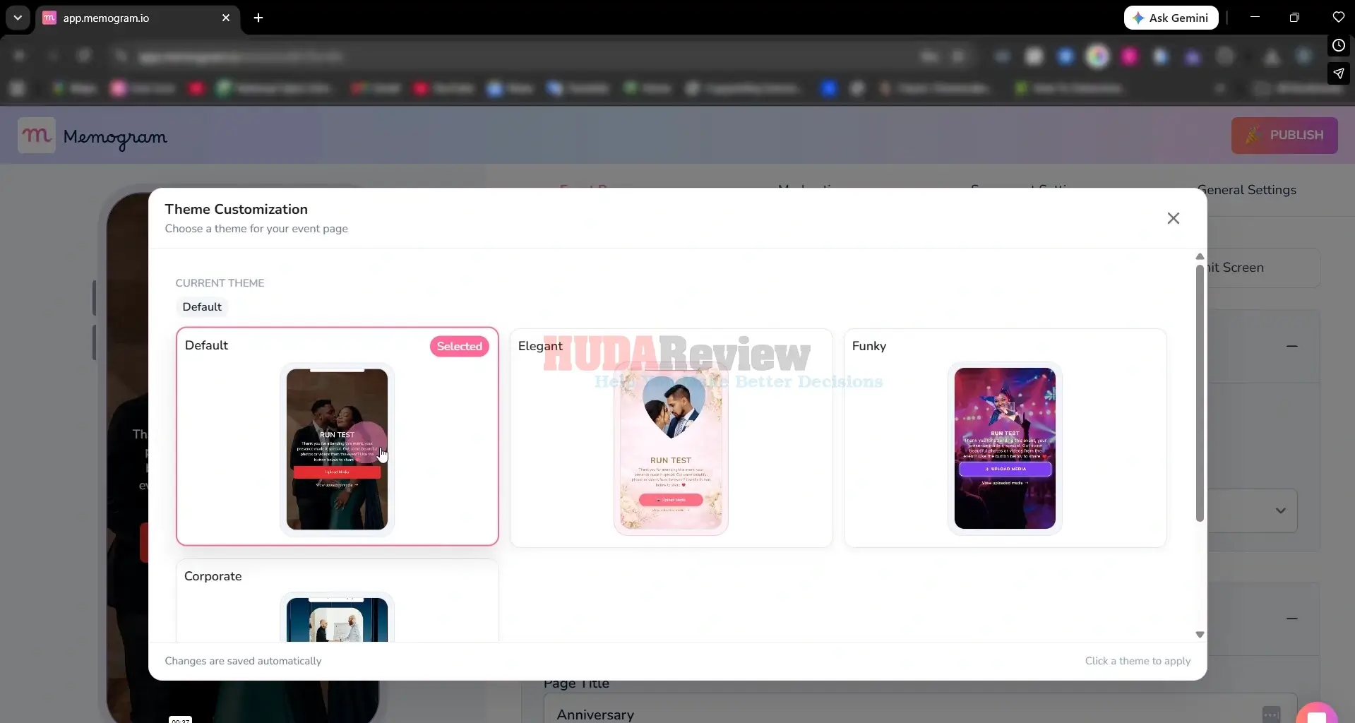 Memogram-Demo-5-customization