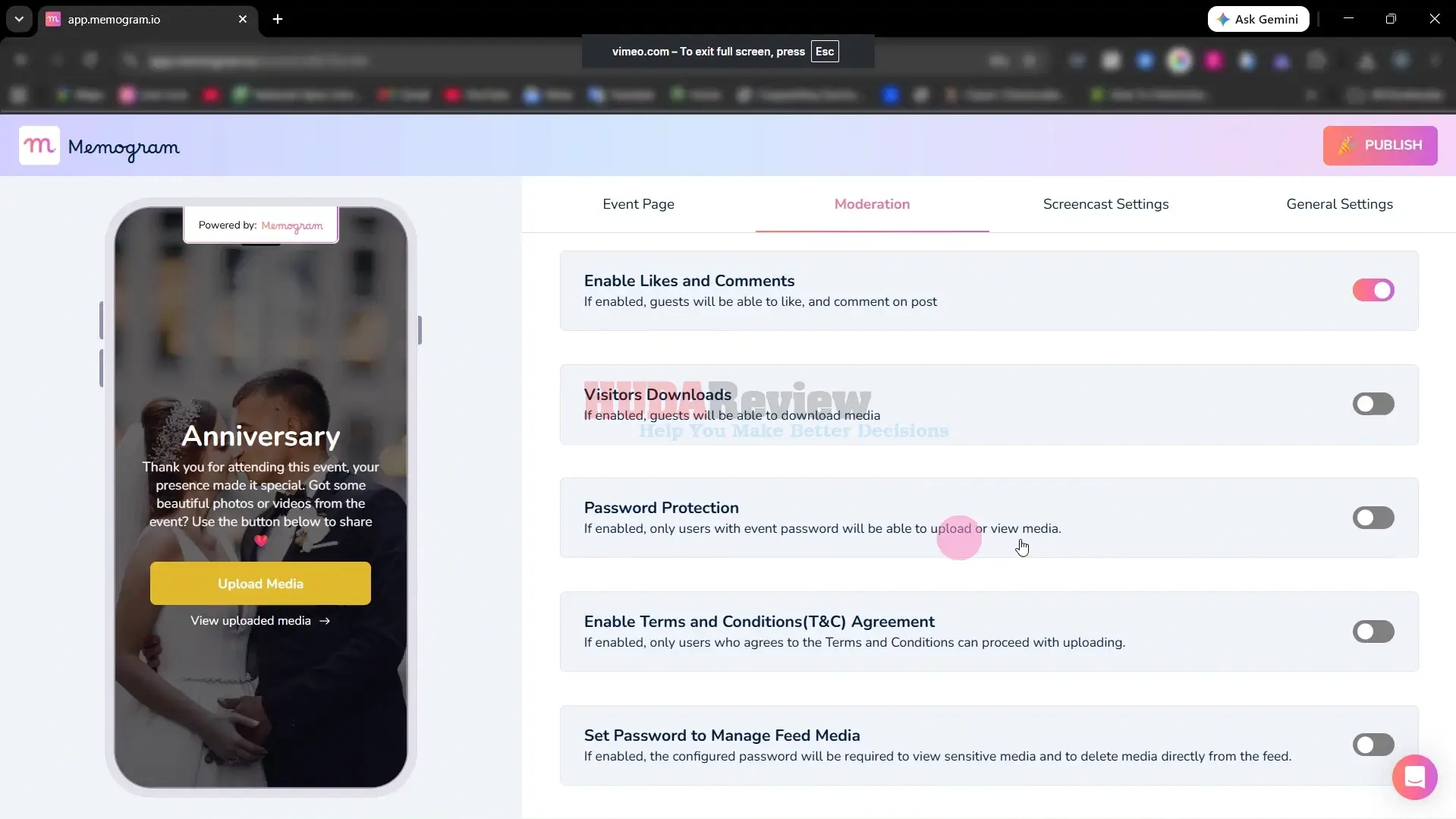 Memogram-Demo-9-password